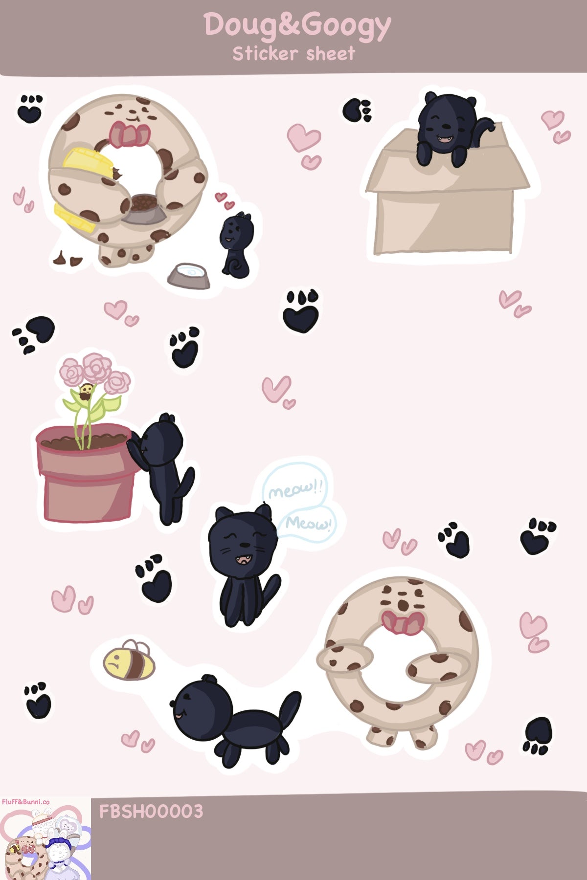 Doug & Googy (Sticker Sheet)