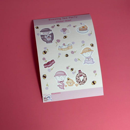 Tea Party Snacks (Sticker Sheet)