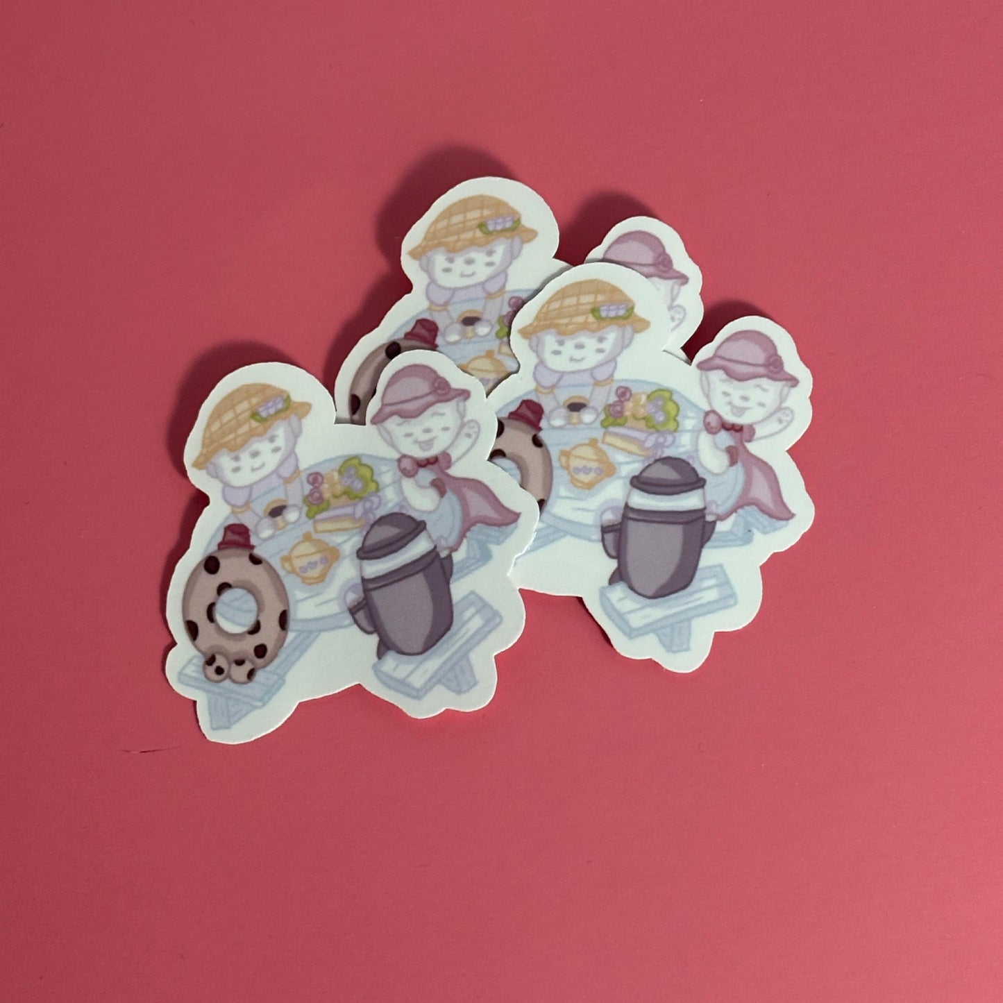 Tea Table (Sticker)