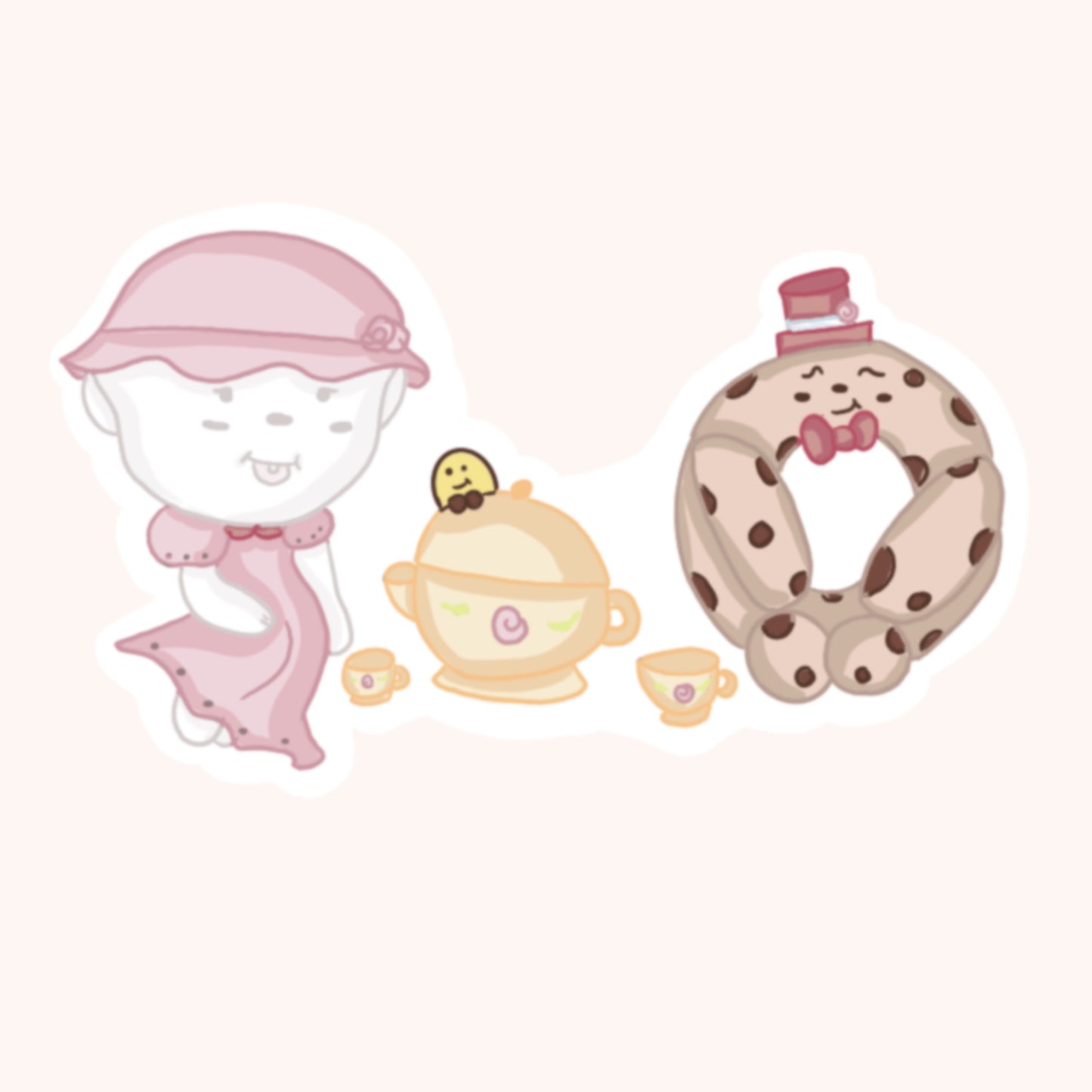 Tea Chat (Sticker)